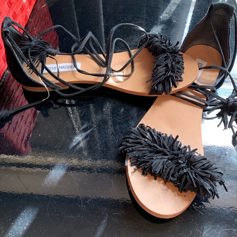 Steve Madden Fringe Sandal